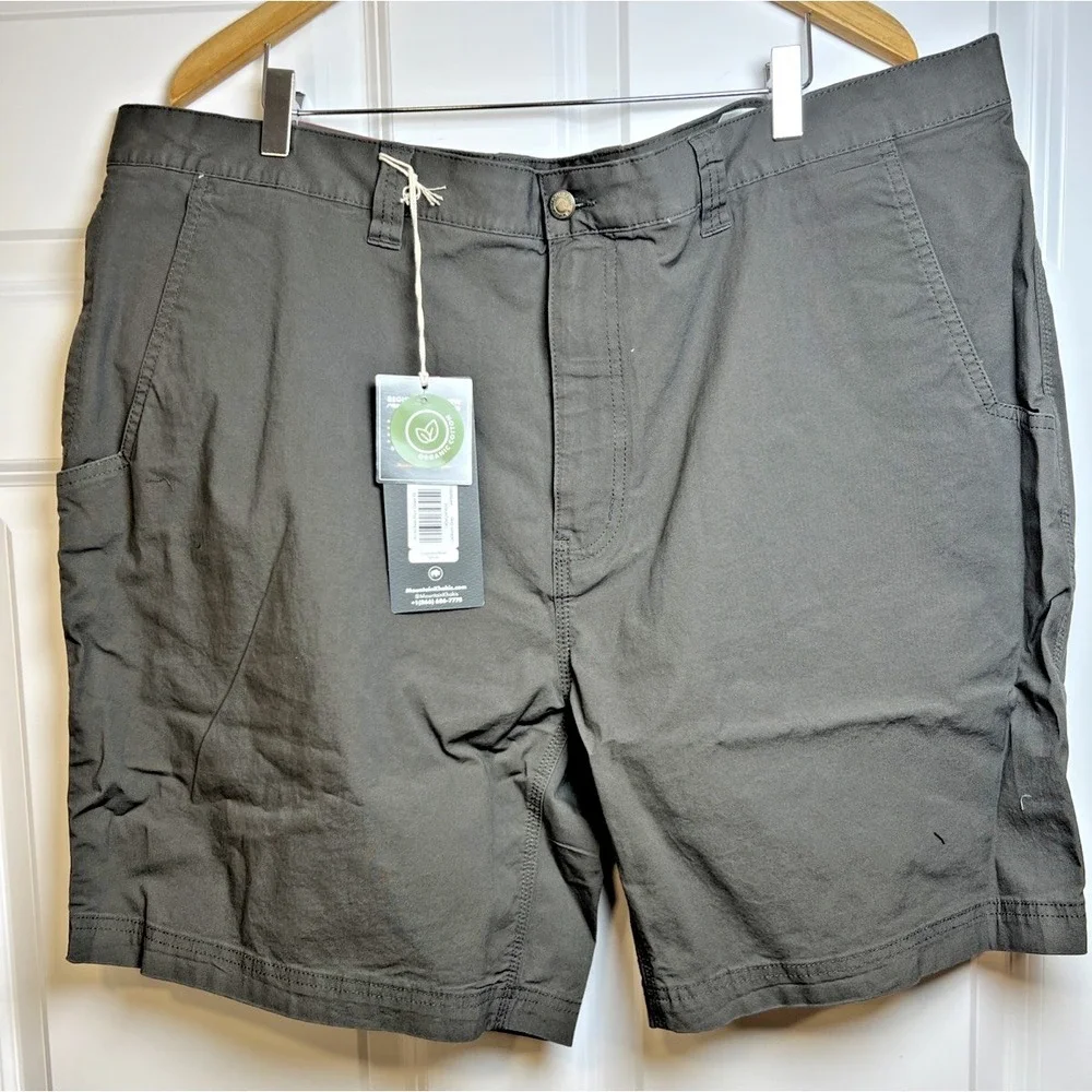 Mountain Khakis Men's All Peak Shorts‎ 44x8 Jackson Grey Classic Fit Cotton NWT
